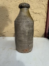 Antique Stoneware Bottle D L Ormsby 1848 Ginger Beer Large Quart? NYC Manhattan