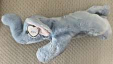 PEANUT THE LIGHT BLUE ELEPHANT 9300 BEANIE BUDDY MWMTS