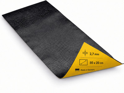 Sinuslive ADM Anti-Dröhn-Matte 50x20cm KFZ Bitumen Dämmmaterial selbstklebend