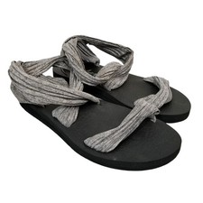 Skechers Yoga Foam Cali Meditation Still Sky Sandals Women's Gray Size 9