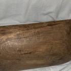 Hand Carved Wooden Dough Bowl Trough Long Trencher Rustic Primitive Decor — photo 7