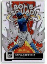 2022 Donruss Optic Bomb Squad Silver Prizm Salvador Perez #BS-1