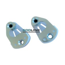 Coppia Scontri serratura porta DX/SX Fiat 126 epoca, alta qualita' resistenza