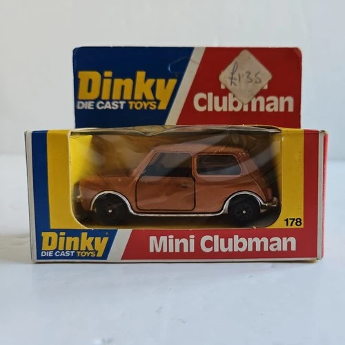 Vintage Dinky Die Cast Toys Mini Clubman Boxed No 178