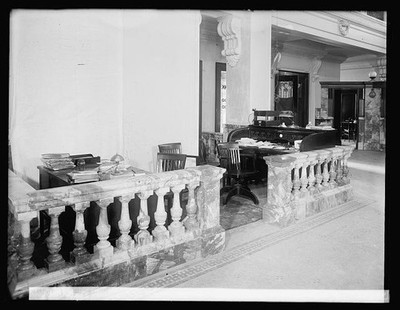 Photo:District National Bank,interior,National Photo Company,c1916,2