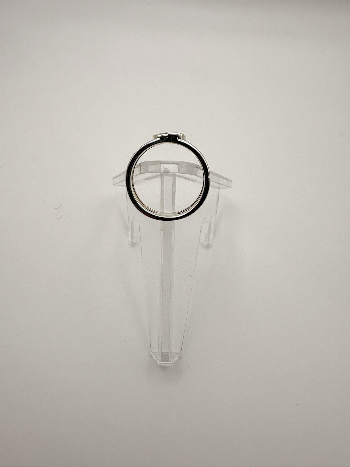 Authentic Gucci Ring Interlocking G 6mm Sterling … - image 3