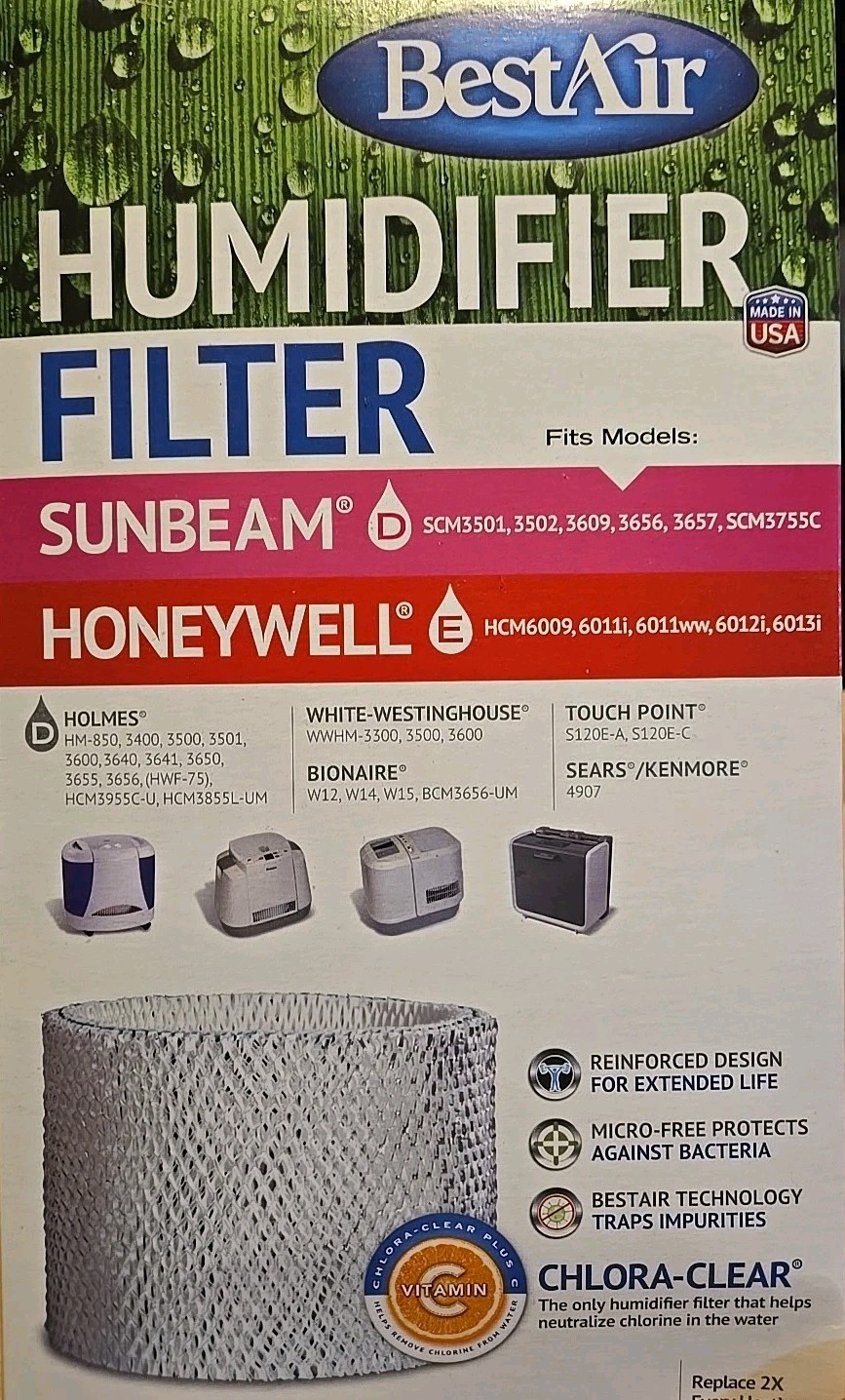 Filters H75 Fits Models Bysunbeam, Holmes, Honeywell New