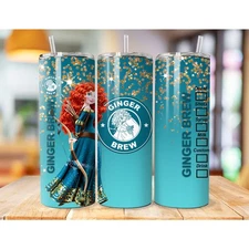 Drinkware 20 OZ Disney Brave Ginger Brew Portable Drinking Tumbler