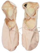 Capezio Women's 2028A Canvas Juliet Ballet Shoe, Light Ballet Pink, 11.5M