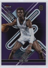 2022 Topps Finest OTE Overtime Elite Purple Refractor 142/250 Kok Yat #78 14dq