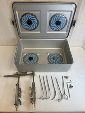 20 Piece Kapp Cosgrove Mitral Valve Retractor System w/ Sterilization Case