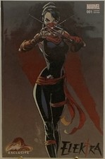 Elektra #1 Cover A, J Scott Campbell Exclusive