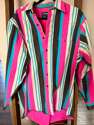 90w Wrangler brushpopper button up