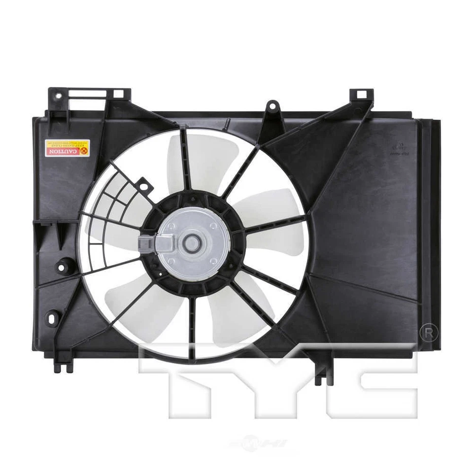 Conjunto de ventilador de radiador para Mazda 2 2012 2013 2011-2014 TYC 622740 Foto 2 de 3