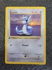 Pokemon TCG Dratini 1st Edition 26/102 Base Set Shadowless English 40 HP