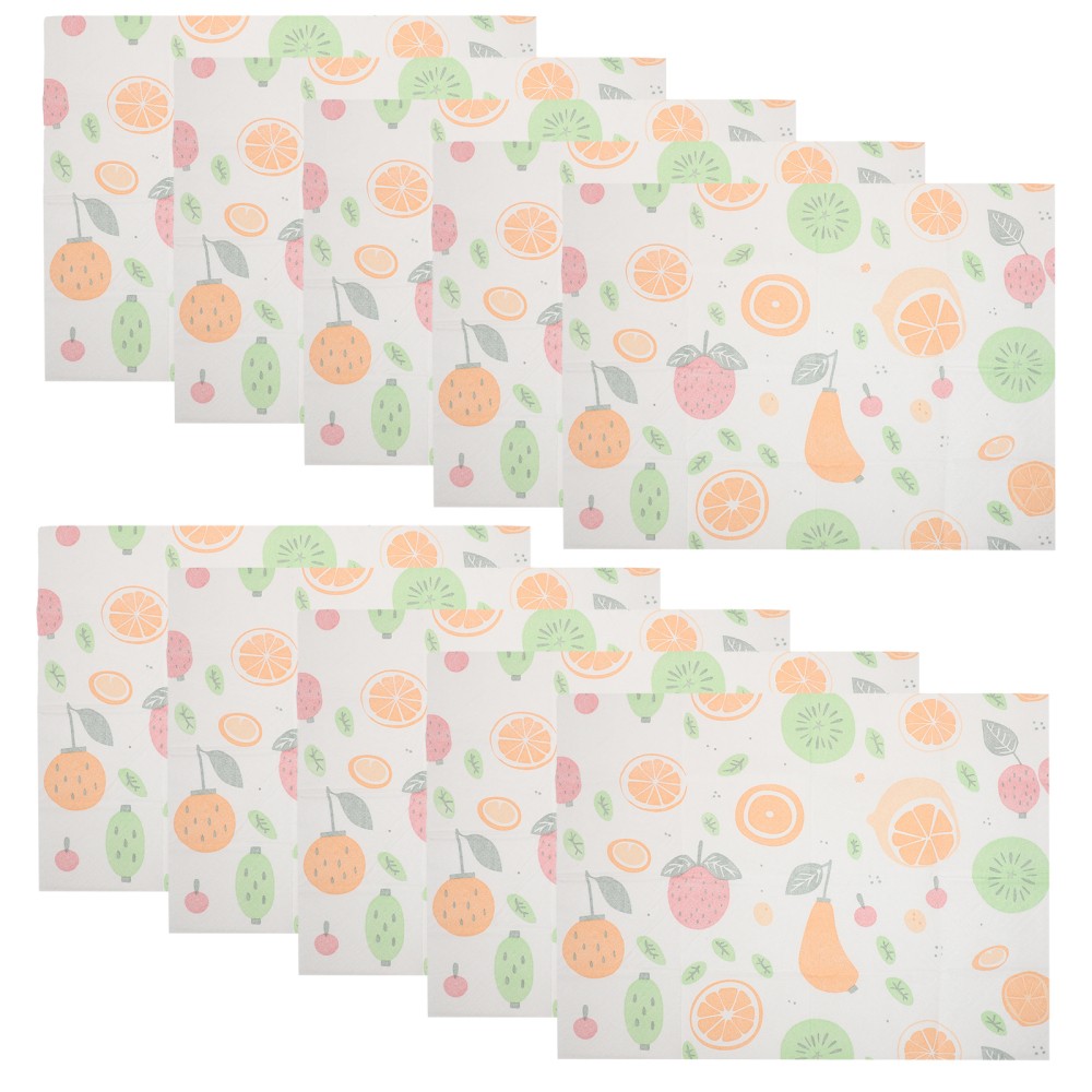 40Pcs Kids Placemat: Waterproof Food Mats - Restaurant Travel Essentials -