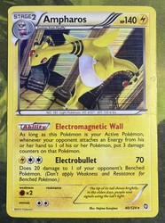 Ampharos 40/124 Dragons Exalted Holo Rare