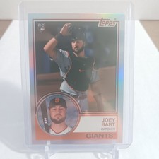 2021 Topps Archives - 1983 Topps #170 Joey Bart Rainbow Foil /150
