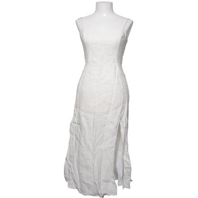 Aritzia, Maxikleid, Größe: 36, Weiß, Baumwolle/Leinen/Polyester, Streifen #vLf