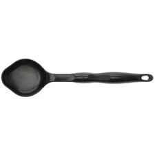 Vollrath 5292620 Nylon Oval Solid Spoodle, Black, 3 Oz., 12-1/8" Length