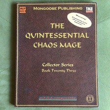 The Quintessential Chaos Mage Mongoose Publishing D&D 3.5 Edition #4023