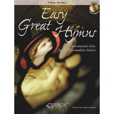 Curnow Music Easy Great Hymns F Horn or Eb Horn - Grade 2 Concert Band Level 2