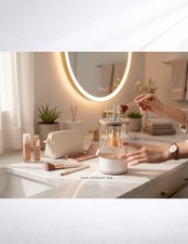 Electric Makeup Brush Cleaner Automatic Brush Washer Dryer Portable Cosmetic Too
