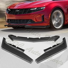 For 2016-2024 Chevrolet Camaro 1LE-Style Carbon Painted Front Bumper Lip Spoiler