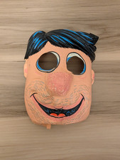 Vintage 70s Era  Hanna Barbera Fred Flintstone Mask Made in USA