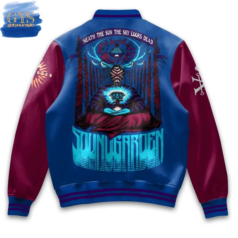 Soundgarden Black Hole Sun Varsity Jacket