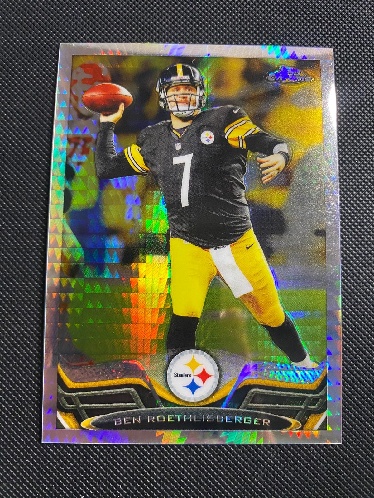 2013 Topps Chrome - Ben Roethlisberger #52 Prism Refractor /260