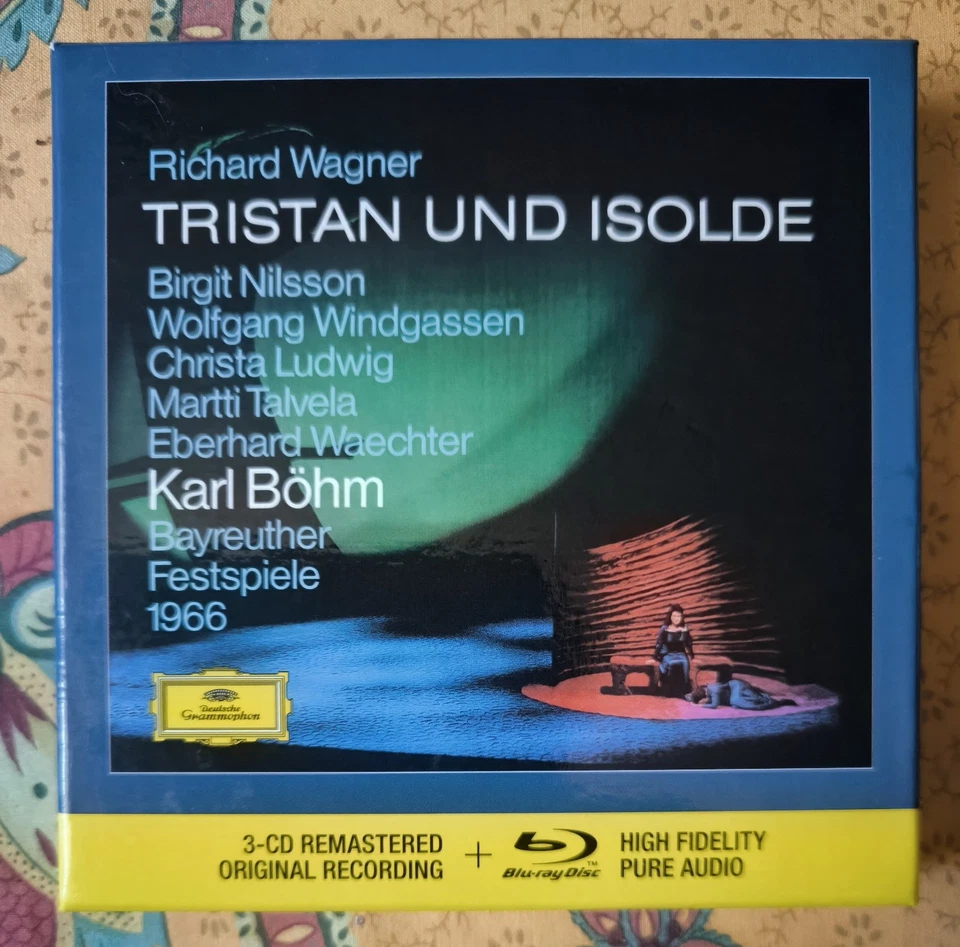 RICHARD WAGNER: TRISTAN UND ISOLDE - BÖHM/NILSSON/+ 3 CD+ BLU RAY AUDIO NEUF - Photo 1/2