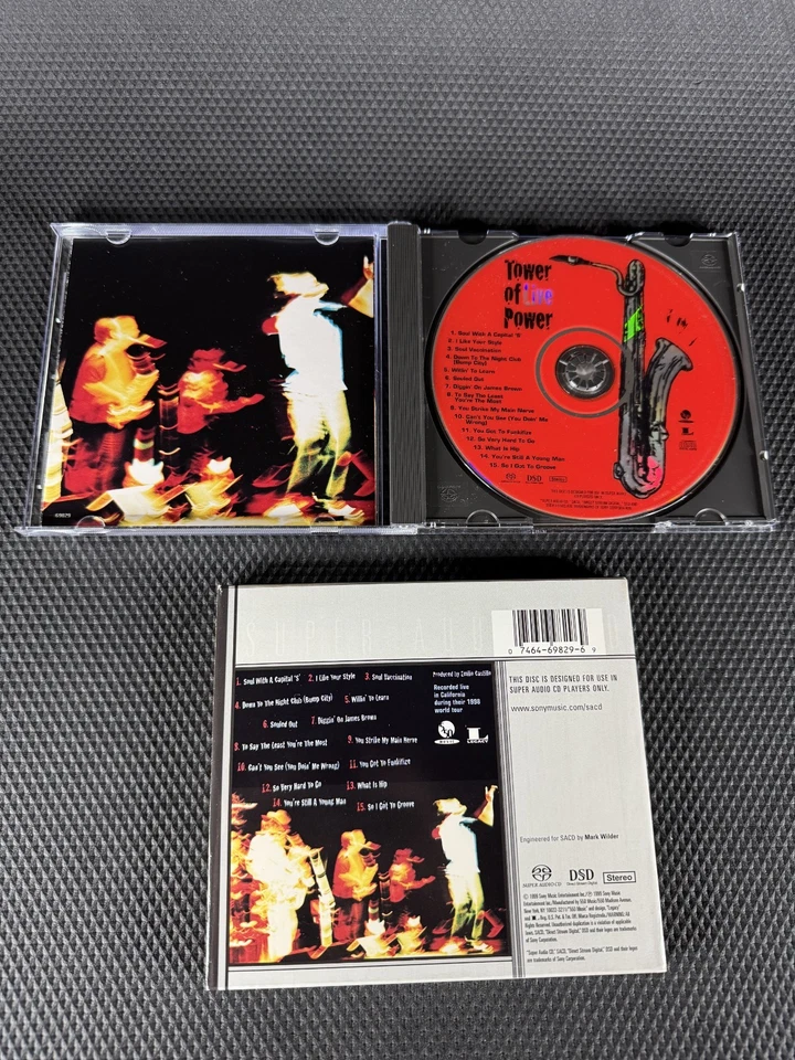 Tower Of Power/Soul Vaccination: Tower Of Power Live 550 Music SACD Single-Layer - Bild 2 von 3