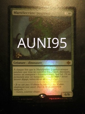 mtg magic Pugnacious Hammerskull FOIL ENGLISH Martèlecrâne pugnace ixalan