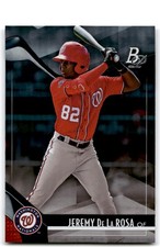 2021 Bowman Platinum Top Prospects Jeremy De Larosa Washington Nationals #TOP-56