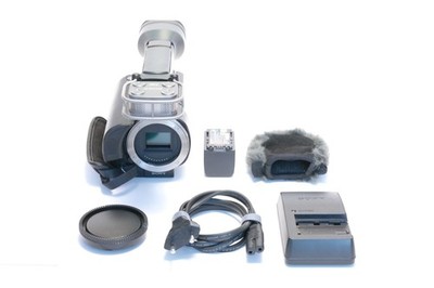 Sony Alpha NEX-VG10 E-Mount Video Kamera Zubehörpaket A VG-10E +12M. Gewährleis.