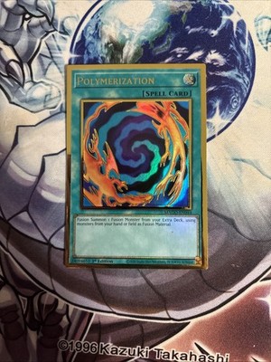 (YCL) POLYMERIZATION *** GOLD RARE 1ST EDITION MAGO-EN044 YUGIOH! VLP