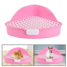 Rabbit Litter Box And Small Animals Pet Toilet Pee Pad Supplies Potty Rabbit AU