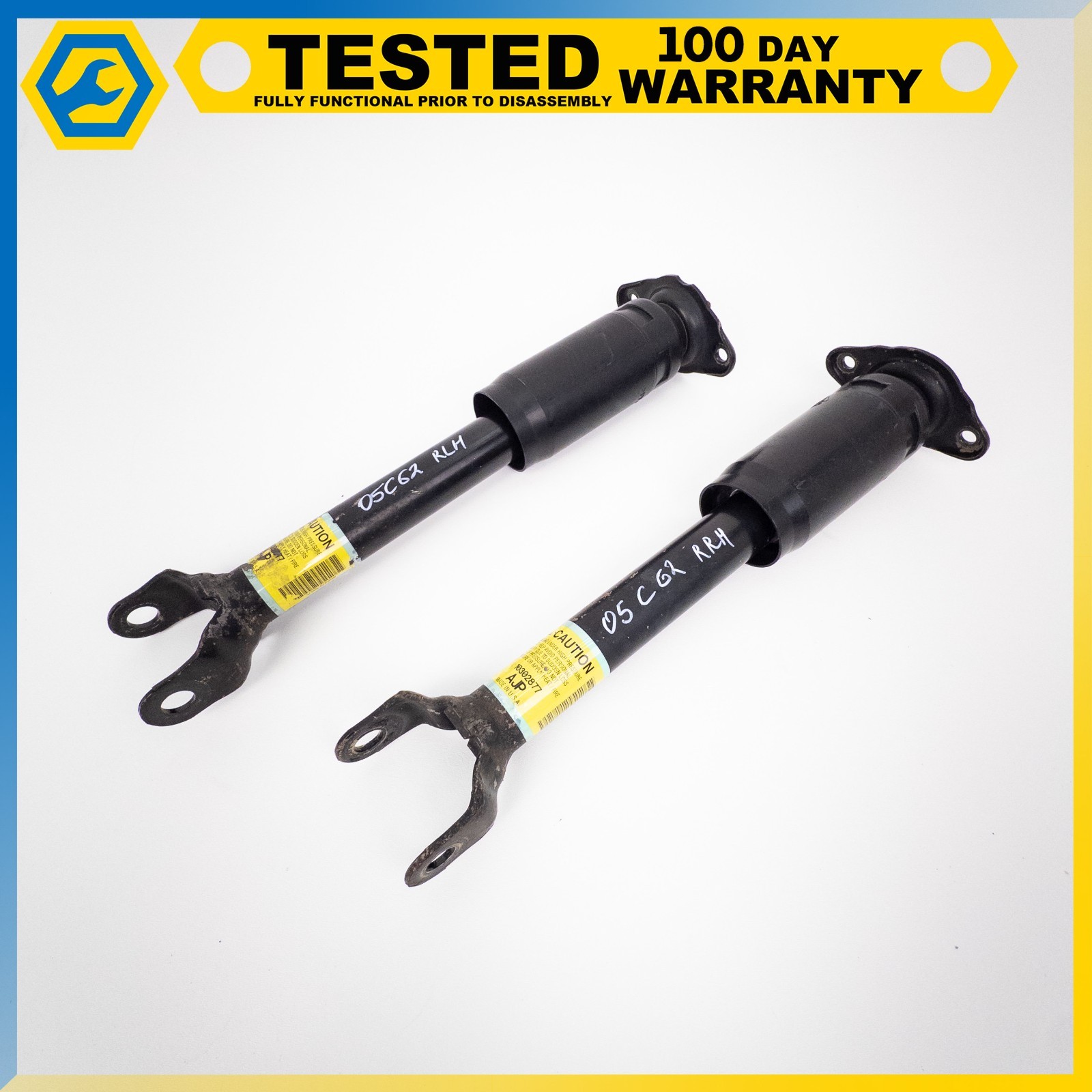 05-13 CHEVROLET CORVETTE C6 REAR RIGHT LEFT SHOCK STRUT ABSORBER ASSEMBLY SET OE