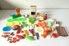 Barbie Doll Vtg 1970s Miniatures Food Dishes Poptarts Carnation Scale Lot 64p