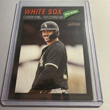2026 Topps Heritage - Miguel Vargas #61 Dark Grey - White Sox