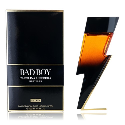 #ad Bad Boy Elixir by Carolina Herrera 3.4 oz EDP Elixir Spray for Men $95.30