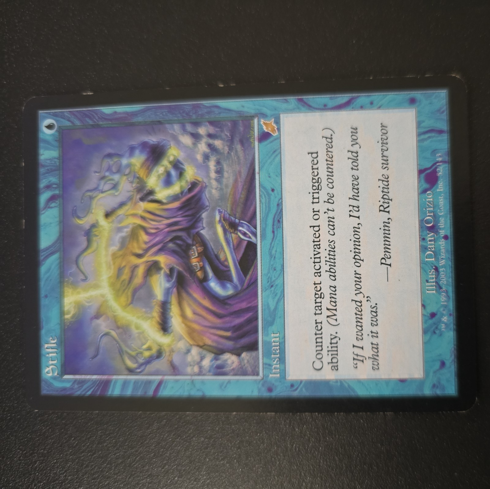 Stifle LP Scourge MTG This Art is weird