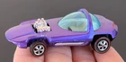 Vintage Hot Wheels Redline 1968 LIGHTER Purple Silhouette HK - BP PULL CONDITION