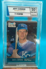 1991 Ultra #145 Jeff Conine Grade 10 Gem Mint