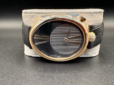Breguet Reine de Naples 18k Rose Gold Leather 36 mm Automatic Watch NEW