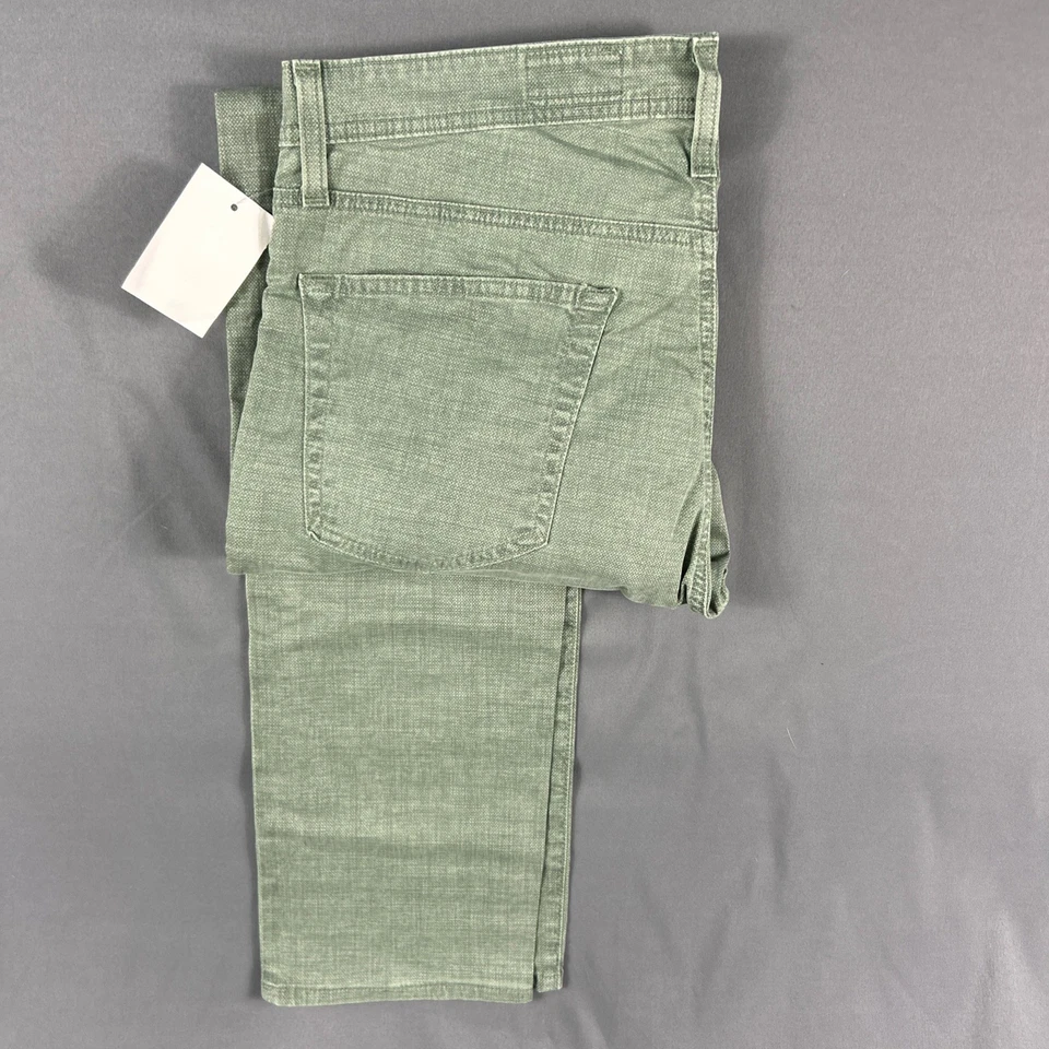 Jeans AG Tellis Modern Slim Denim 34 x 34 Verde Algodón Spandex Nuevos con Etiquetas Precio de venta sugerido por el fabricante 198 USD Foto 3 de 4