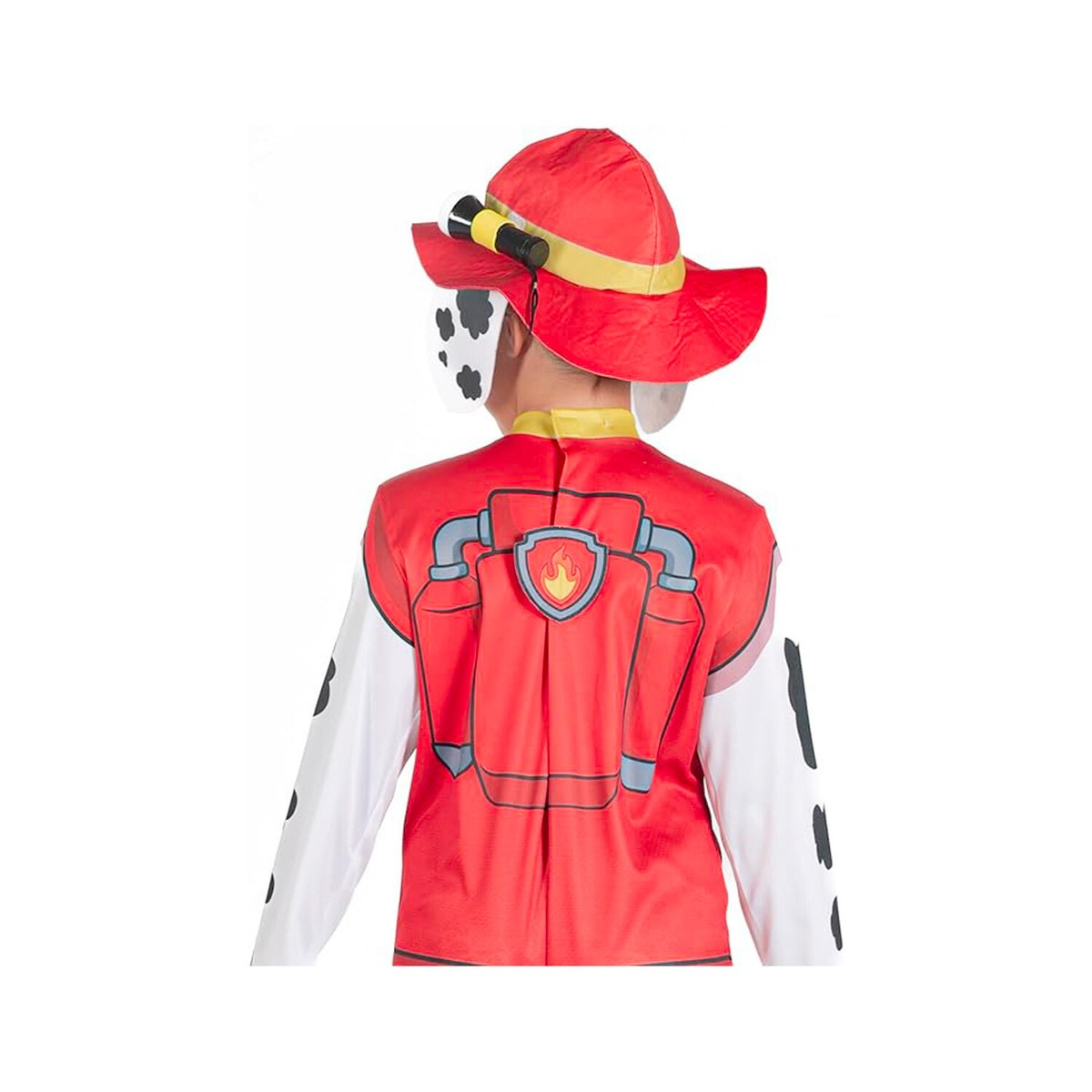Funidelia Costume Ufficiale Marshall Paw Patrol Per Bambino 3-4 Anni - Include Tutina, Cappello E Zaino - Rosso - Perfetto Per Carnevale E Feste A Tema