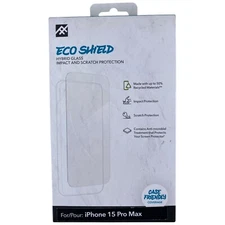 ZAGG Brand iFrogz Apple iPhone 15 Pro Max Glass Shield Screen Protector NEW!