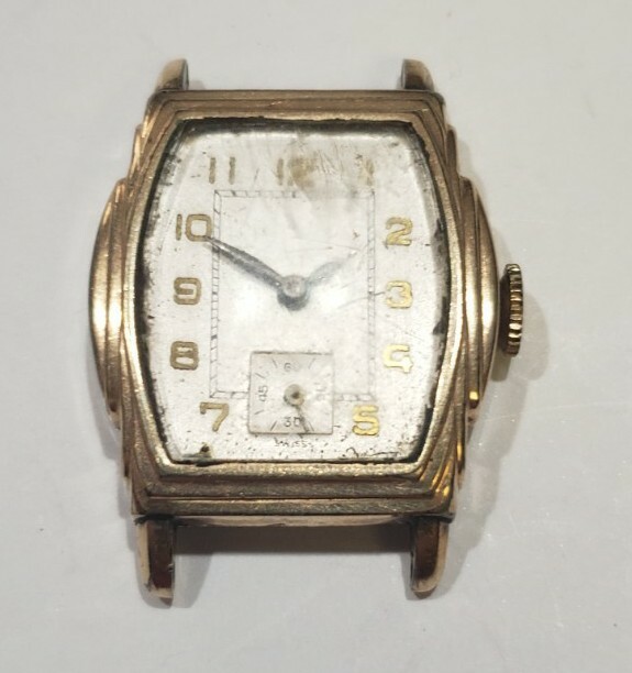 Vintage Wellington 15 Jewels Mechanical Wrist Watch For Parts Or